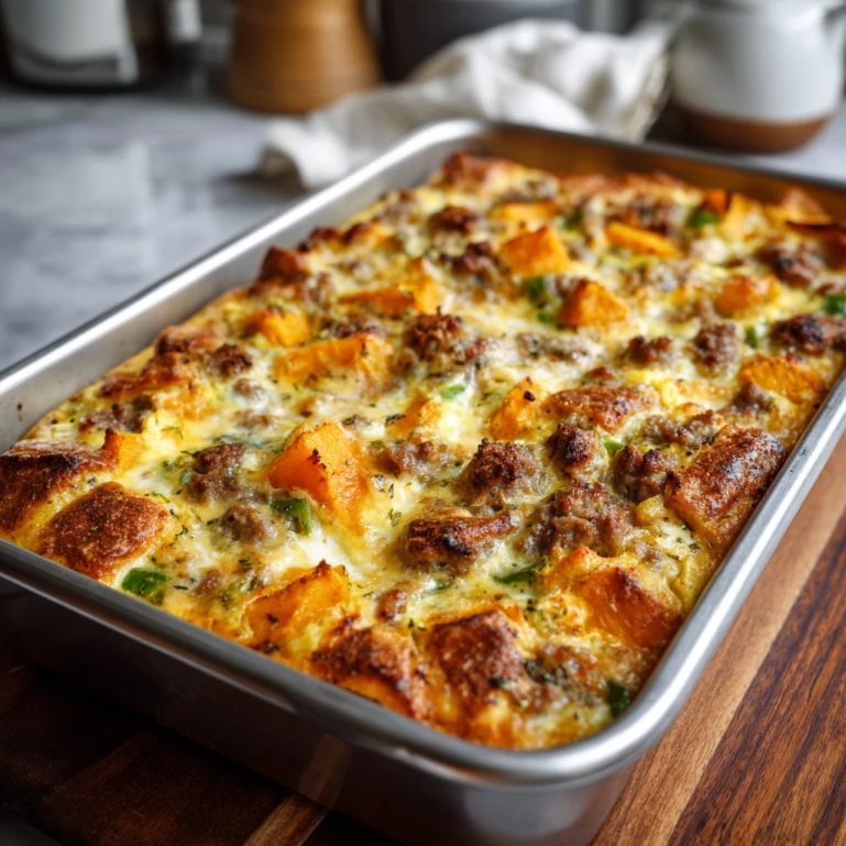 Sweet Potato Egg Casserole