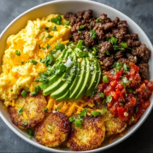 Hash Brown Breakfast Bowls