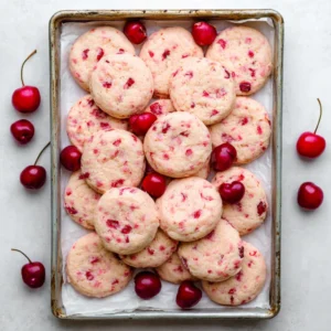 Cherry Icebox Cookies