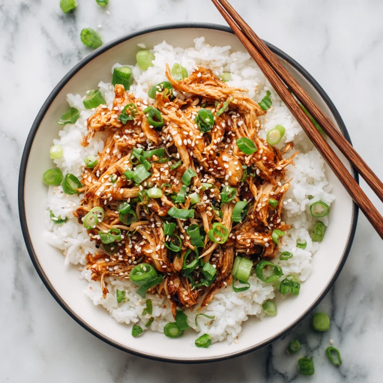 Crockpot Soy Honey Garlic Chicken