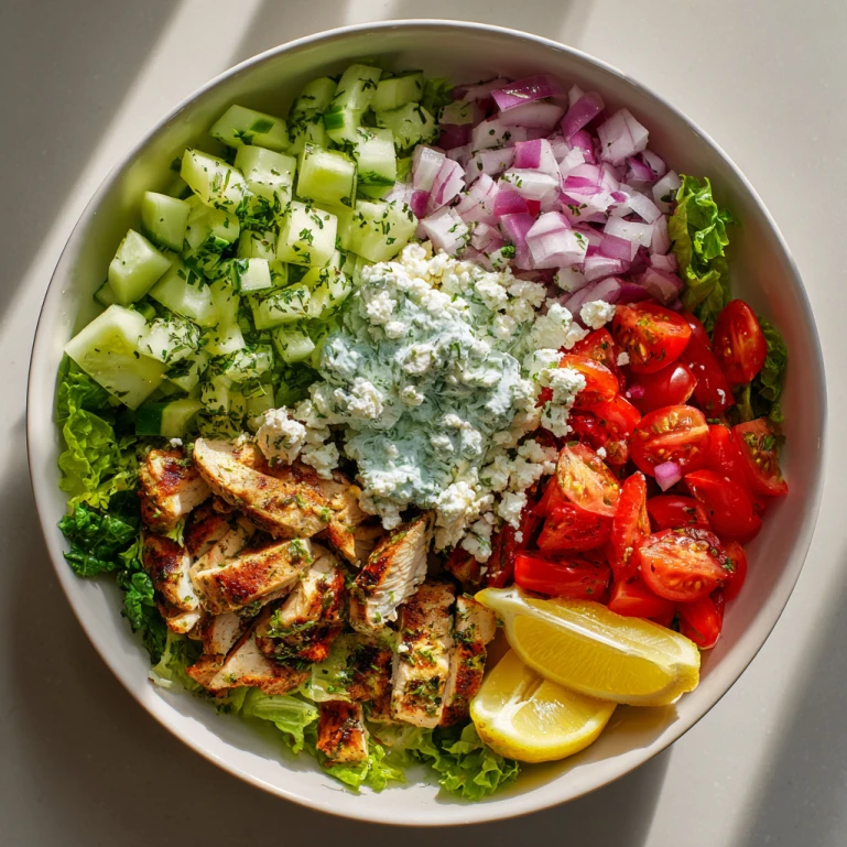 Greek Chicken Bowls