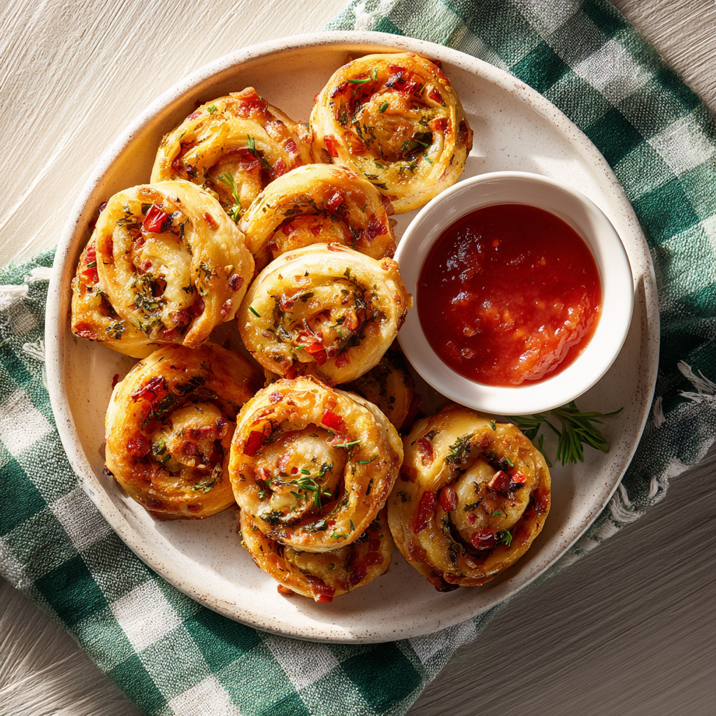 Crab Rangoon Pinwheels