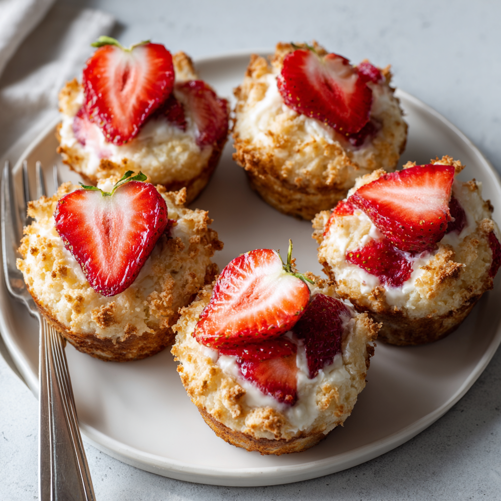 Strawberry Cream Cheese Muffins
