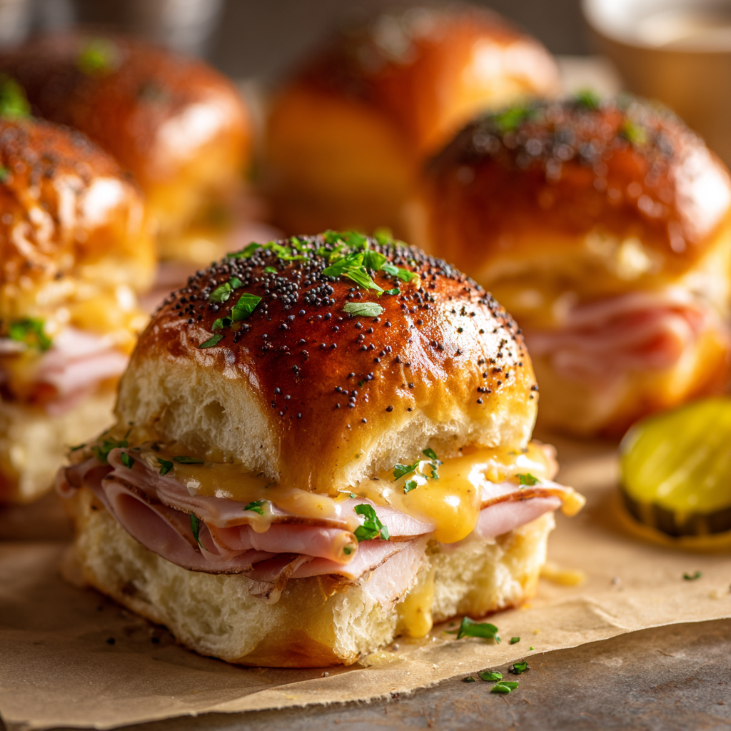 Pickle-Garlic Butter Cuban Inspired Pull-Apart Sliders