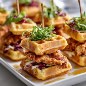 Chicken and Waffle Sliders