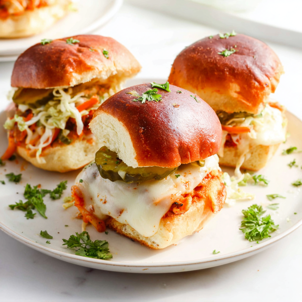 Buffalo Chicken Sliders