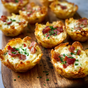 Tater Tot Appetizer Cups