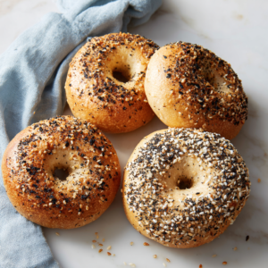 Cottage Cheese Bagels (High Protein - Oven or Air Fry)