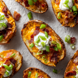 Baked Potato Skins Recipe