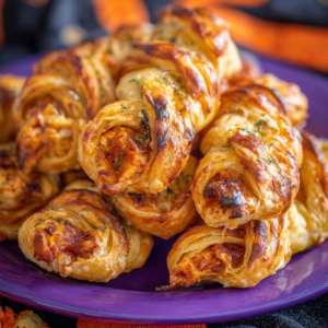 Pulled Pork Pastry Puffs