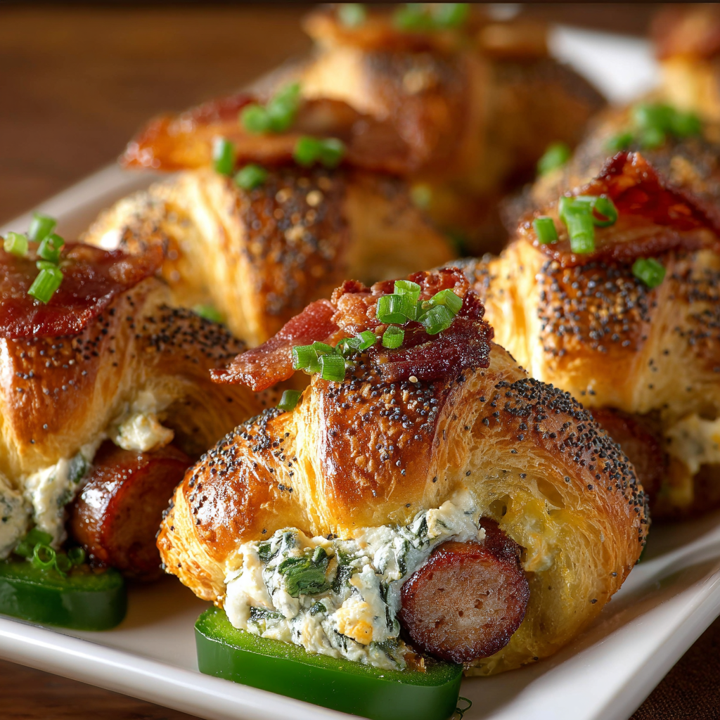 Jalapeno Popper Pigs in a Blanket