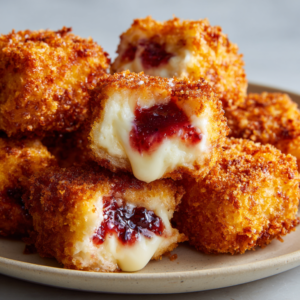 Strawberry Crunch Cheesecake Bites