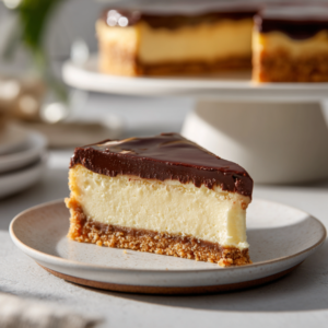 Boston Cream Pie Cheesecake