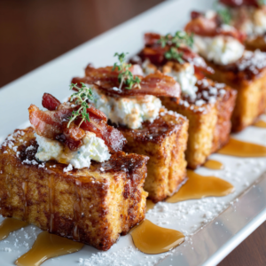 Bourbon Maple Bacon French Toast