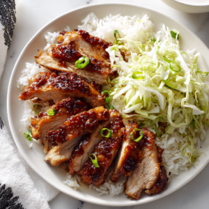 Sweet and Sticky Char Siu Chicken