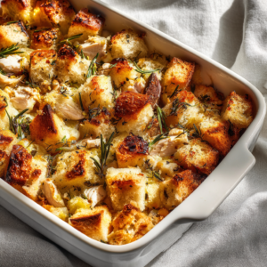 Mouthwatering Chicken And Stuffing Casserole