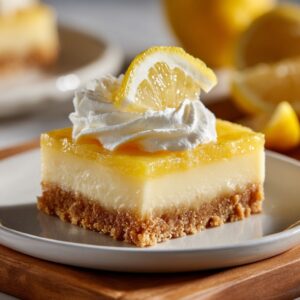 Lemon Cheesecake Bars