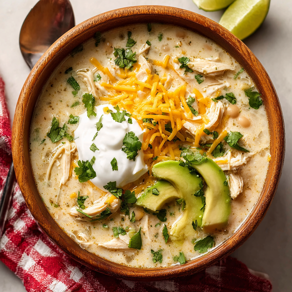 Tasty Keto White Chicken Chili