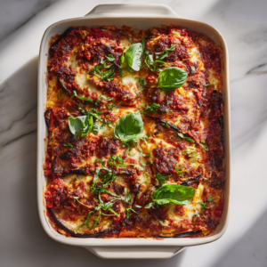 Keto Eggplant Lasagna