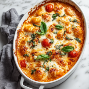 Keto Creamy Tomato and Chicken Casserole