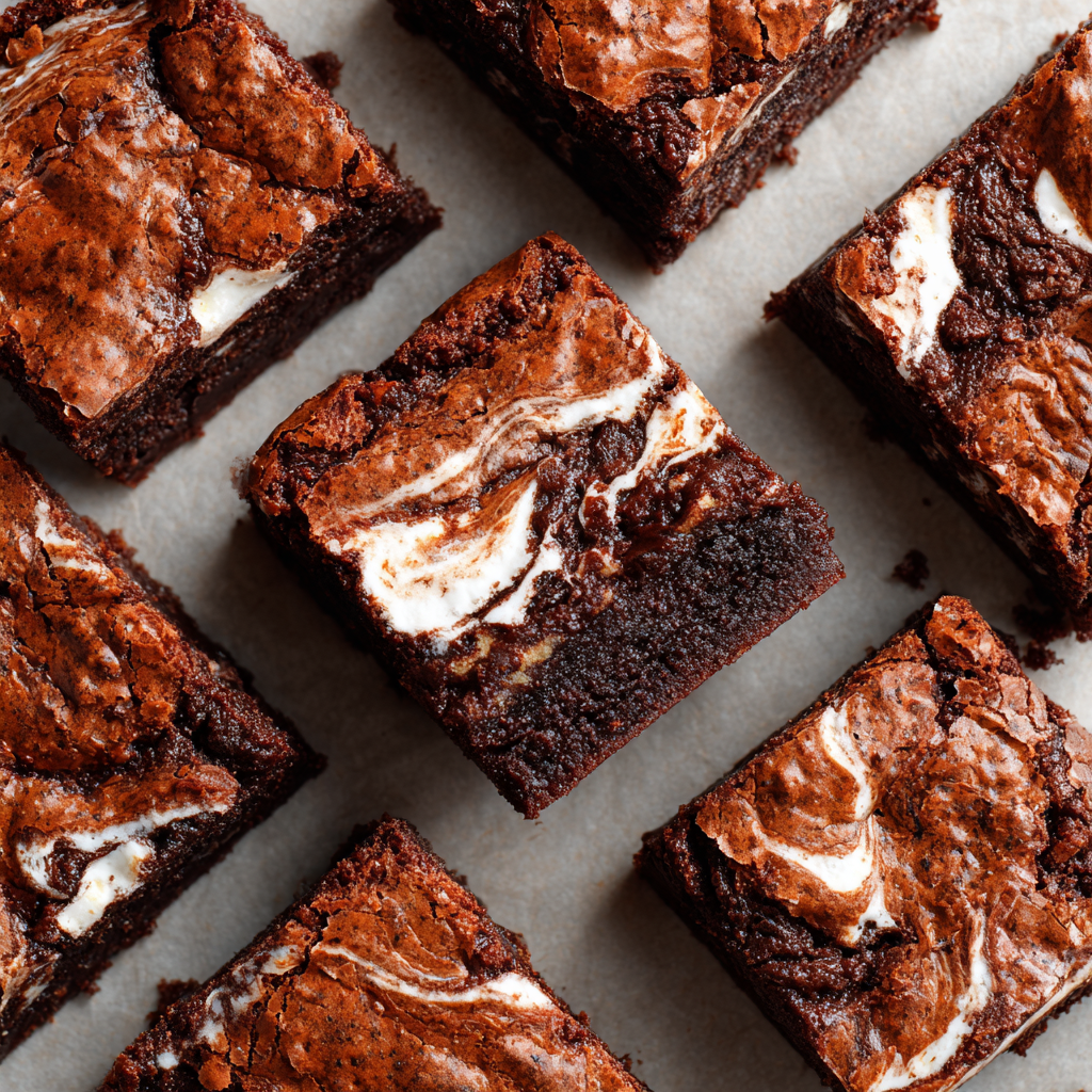 Fluffernutter Brownies