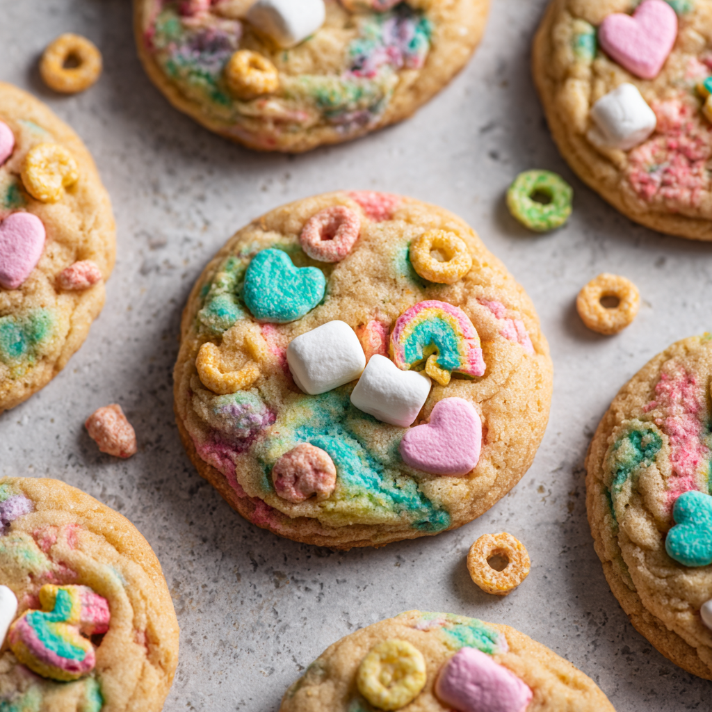 Lucky Charms Cookies