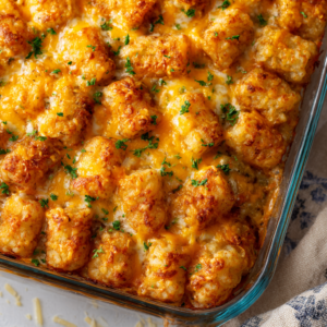 Hamburger Tater Tot Casserole
