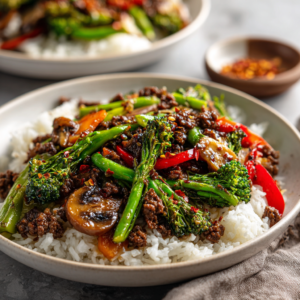 Ground Beef Stir Fry