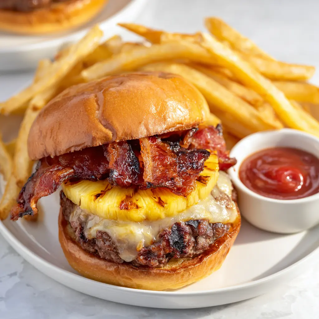 Pineapple Bacon Burger
