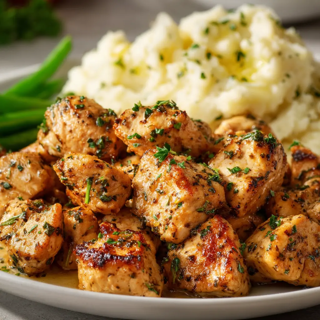 Garlic Butter Chicken Bites