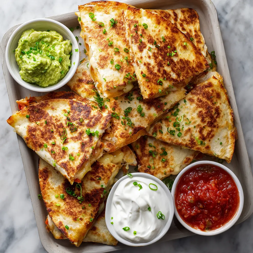 Sheet Pan Quesadillas