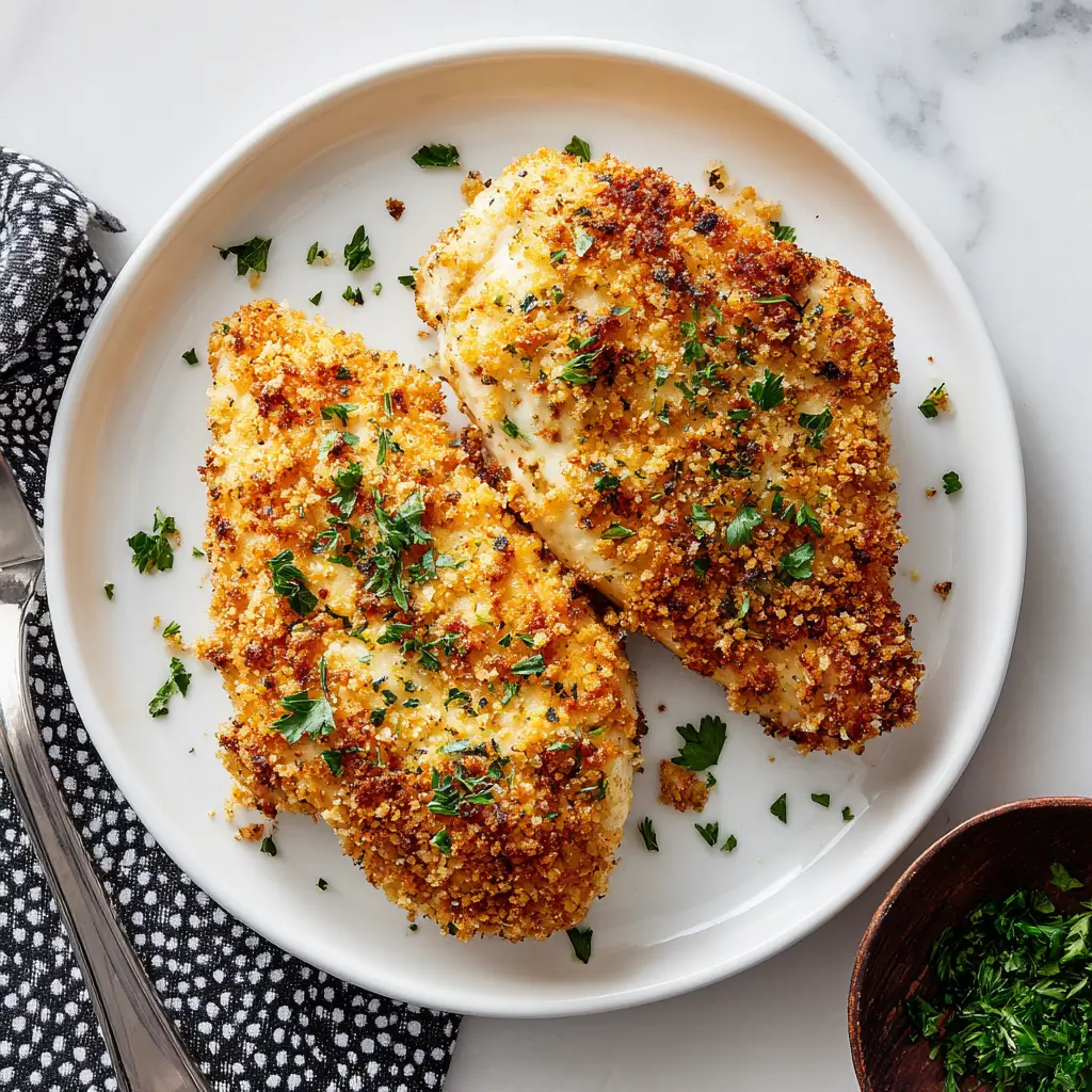 Chicken With Mayo and Parmesan