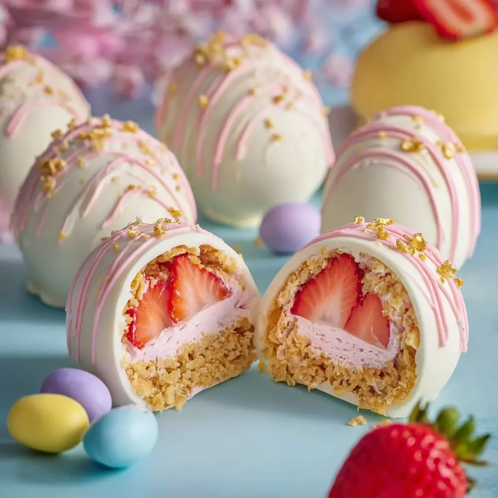Strawberry Shortcake Easter Egg Bombs