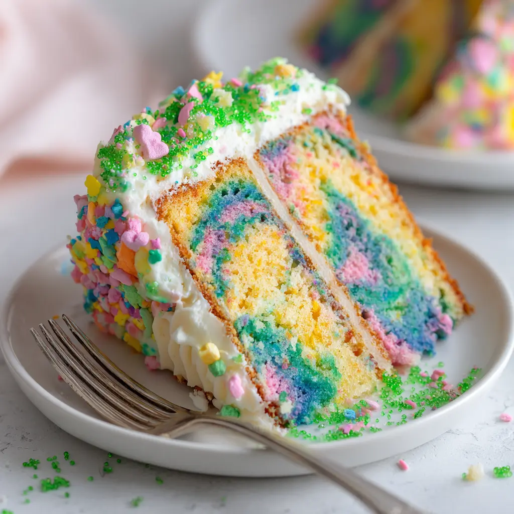 Easter Poke Cake
