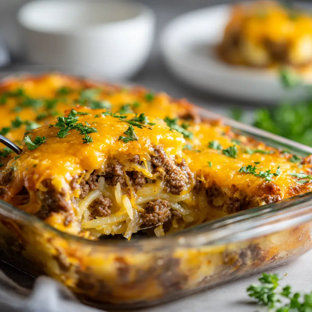 Hamburger Hashbrown Casserole