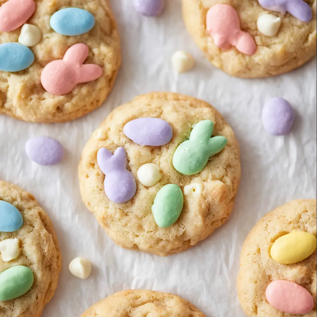 Easter M&M Cookies