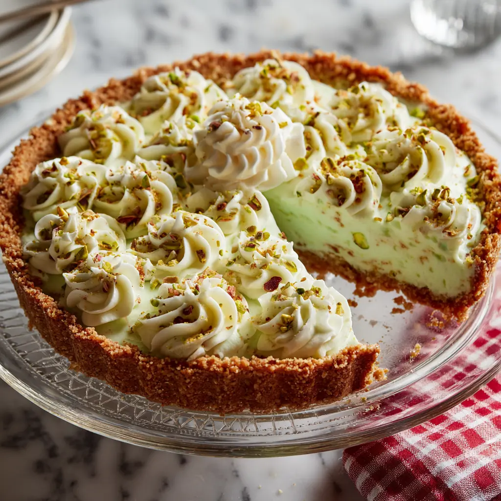 No Bake Pistachio Pie