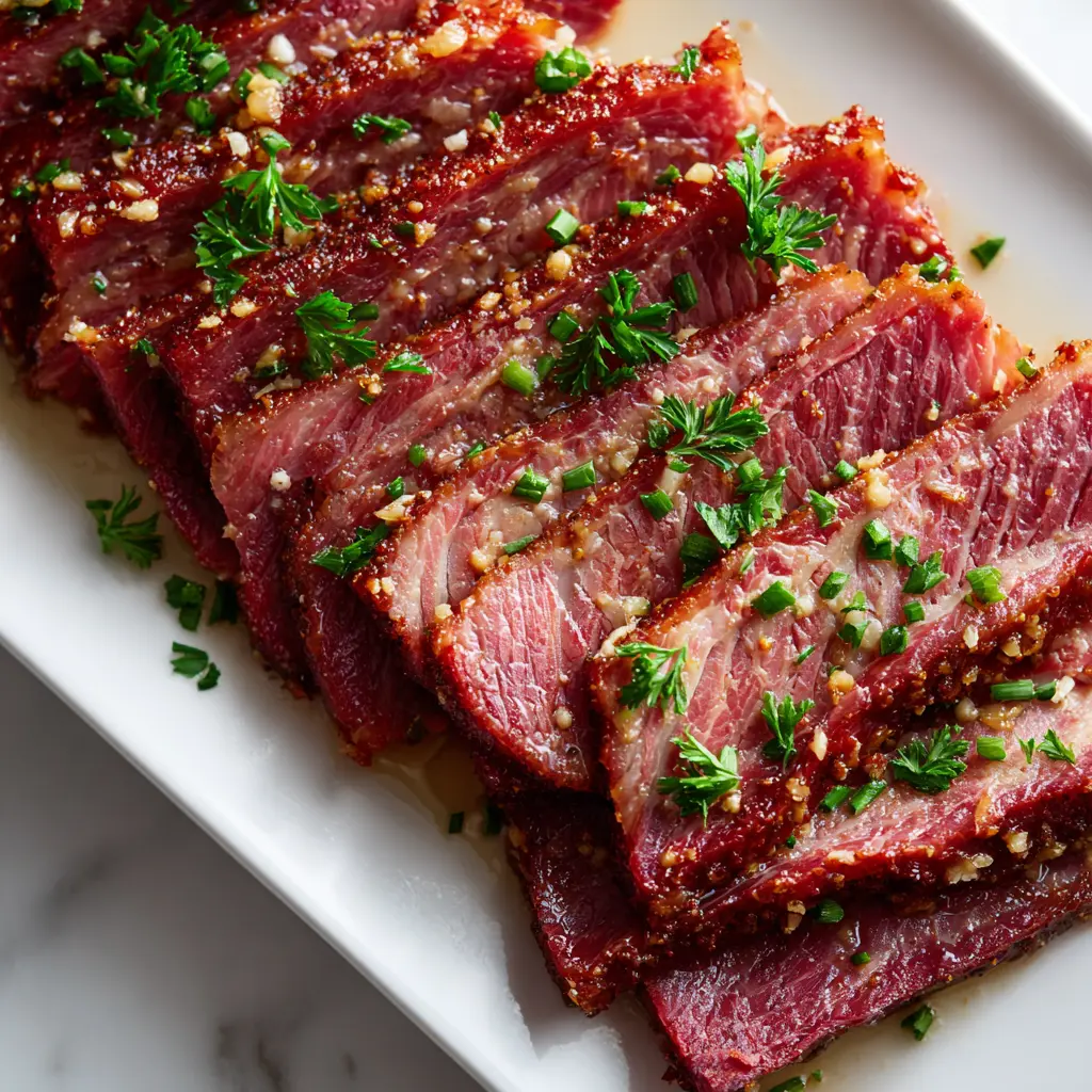 Crispy Corned Beef Oven Slow Cooker