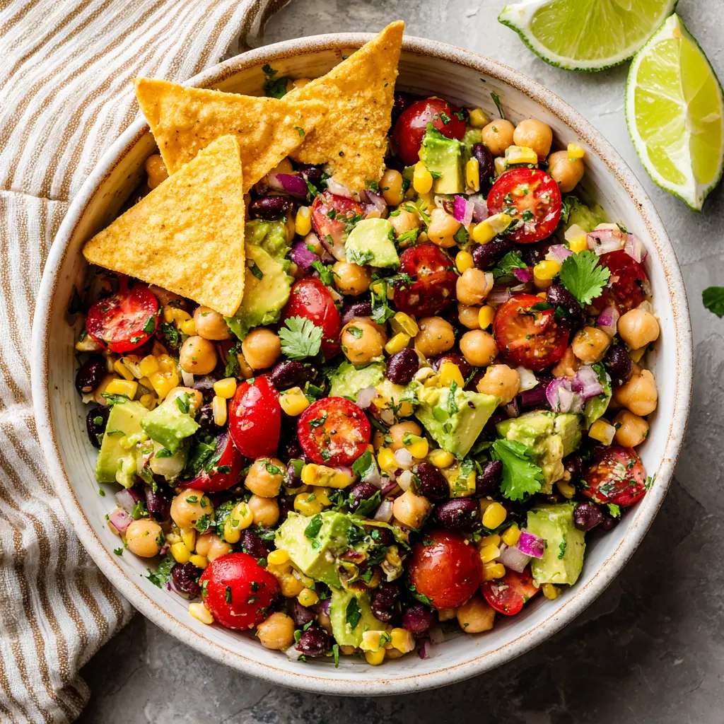 Chili Lime Bean Salad