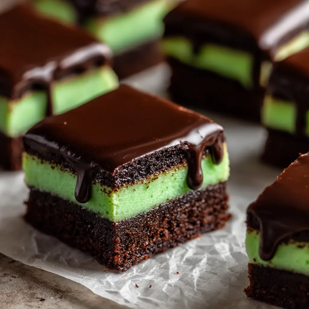 Mint Chocolate Brownies
