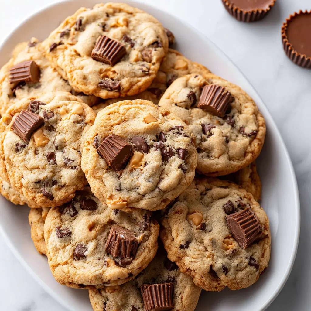 Reese’s Peanut Butter Pudding Cookies