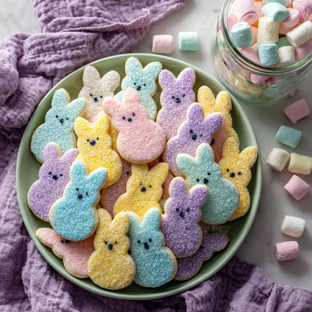 Soft Buttercream Bunny Cookies