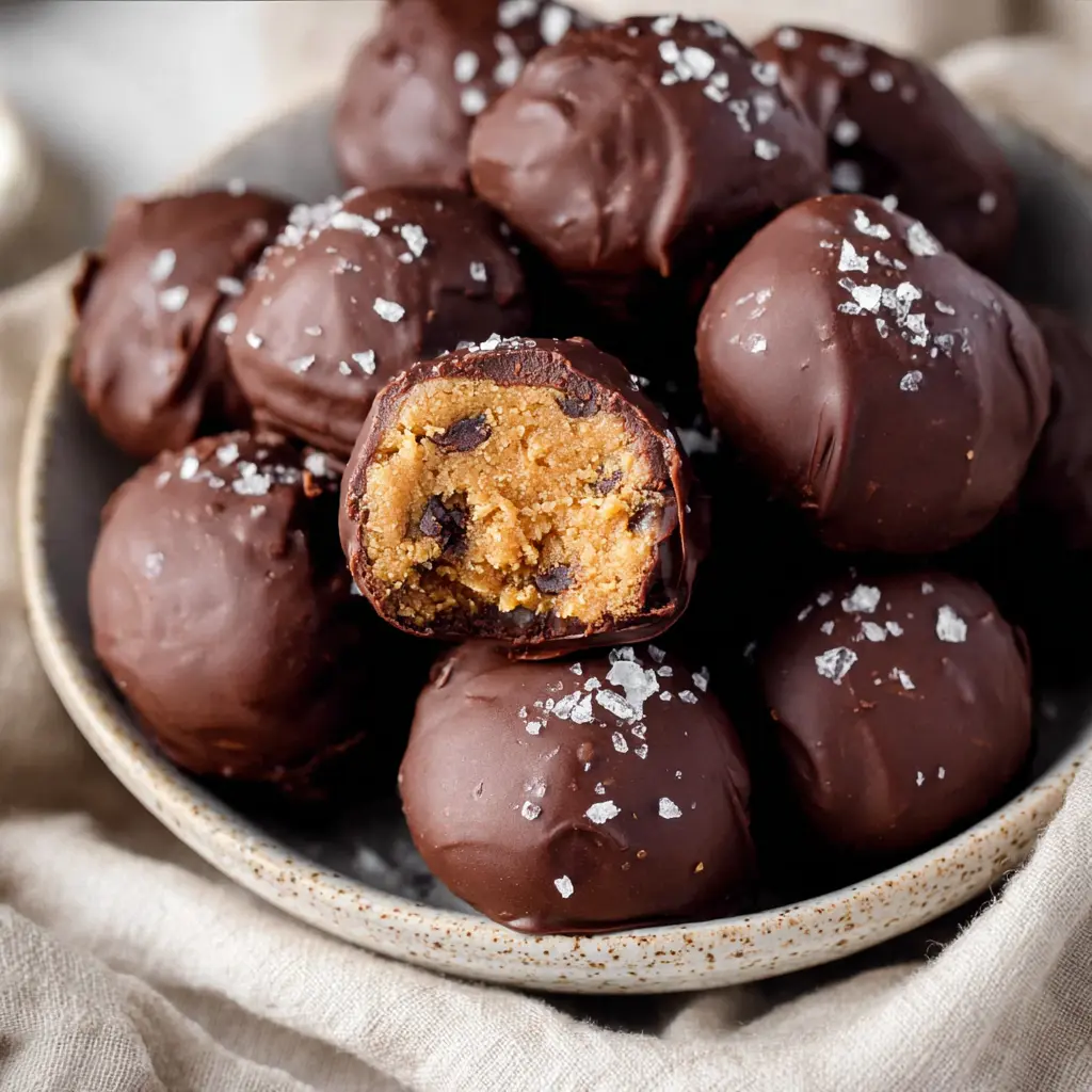 Chickpea Cookie Dough Bites